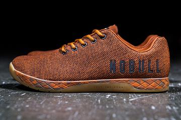 Orange Nobull Heather Women's Trainers | CA J1879P